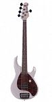 Sterling by MusicMan RAY35TWB бас-гитара 5ти струнная. H/3пол.EQ/Болотн.ясень/Цвет белый проз./Чехол